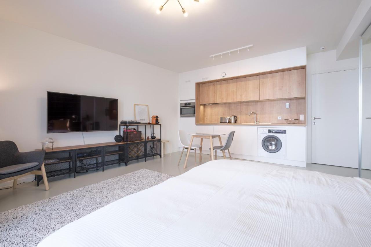 Appartamento Mini Loft With Terrace Bruxelles Esterno foto